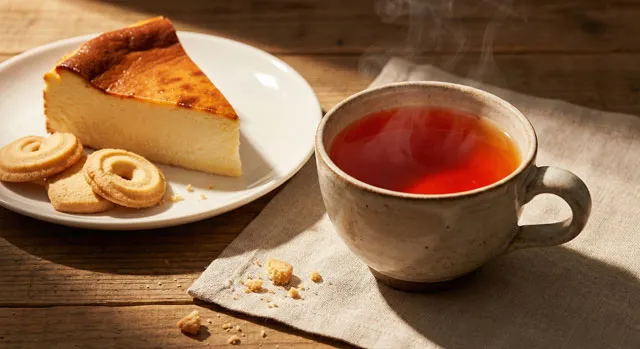 洋菓子と和紅茶