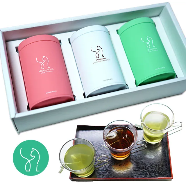 お茶ギフトランキング1位 見返り猫ティーバッグギフト