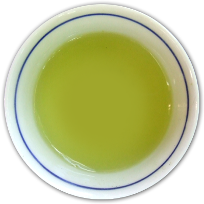 有機栽培茶の水色