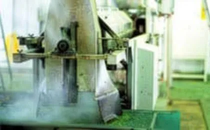 お茶の製造機3 乾燥機