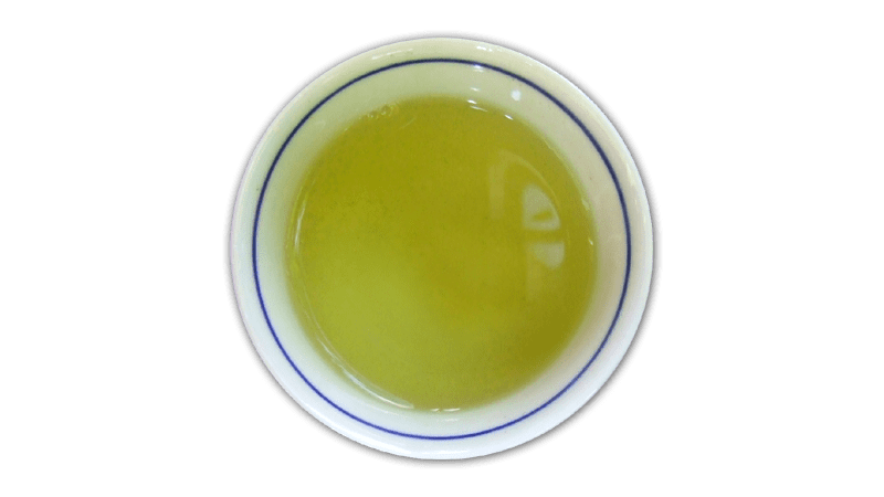 玄米茶の水色