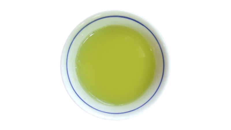 茎茶の水色