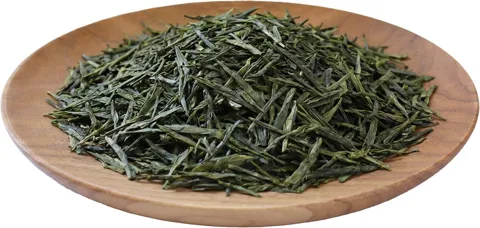 深蒸し茶の茶葉