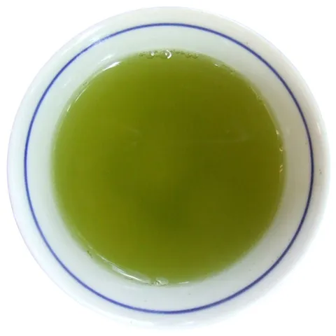 深蒸し茶の水色