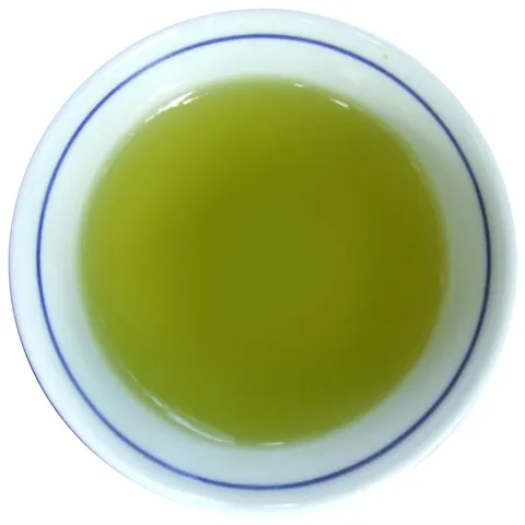 煎茶の水色