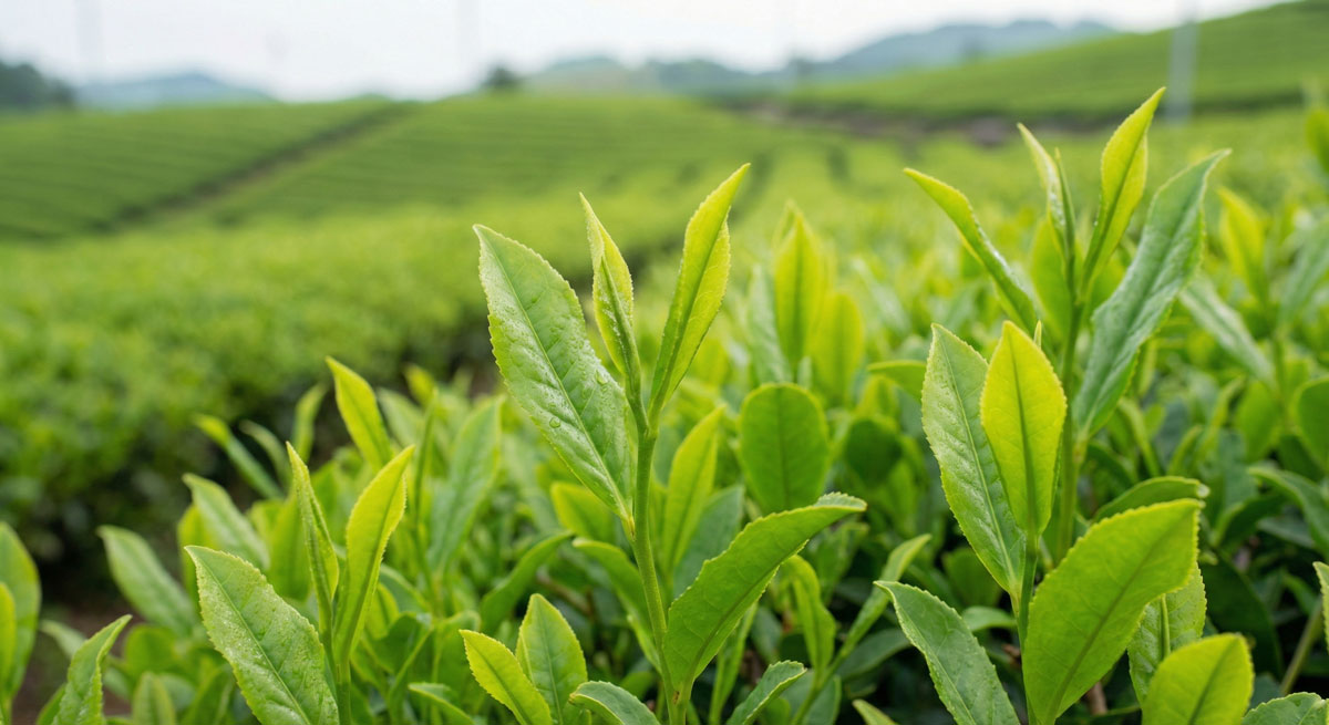 やぶきた茶の畑