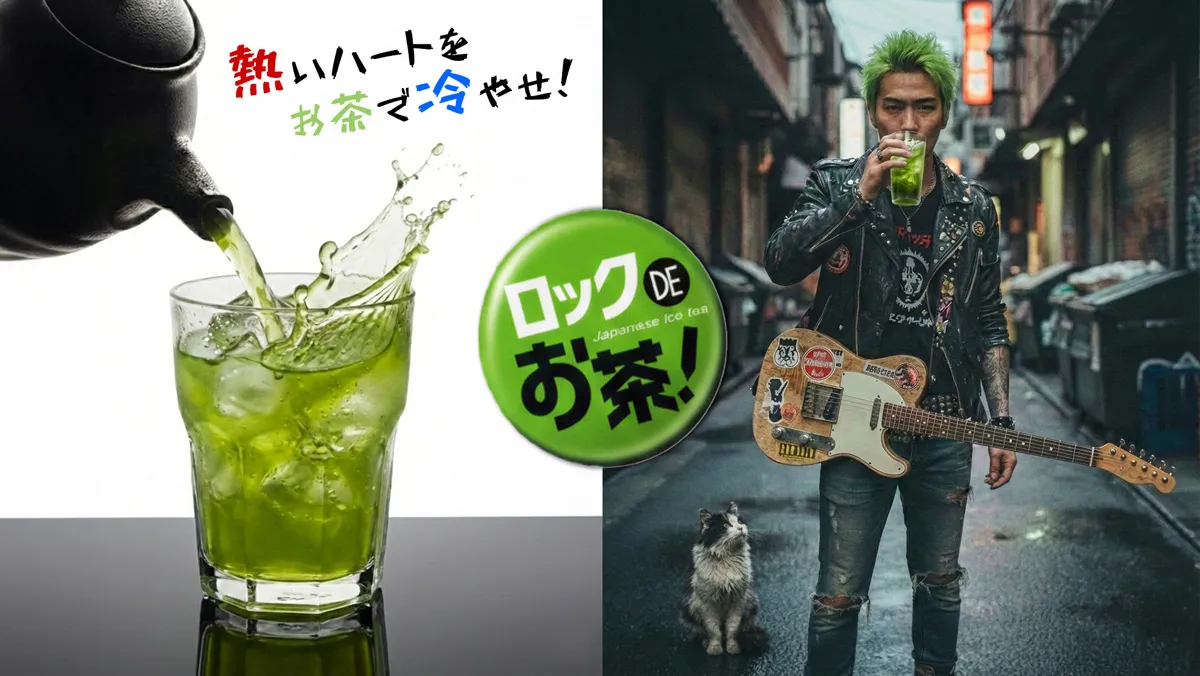 ロックDEお茶 熱いハートをお茶で冷やせ！
